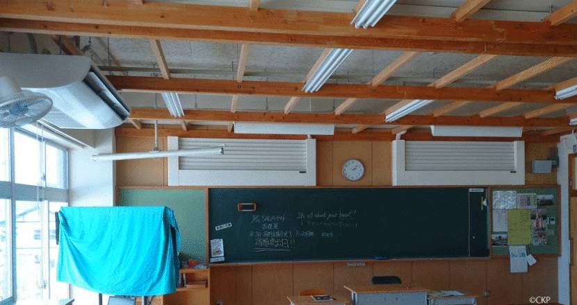 佐賀県 小城市中学校教室